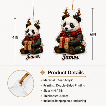 Christmas Animal Panda