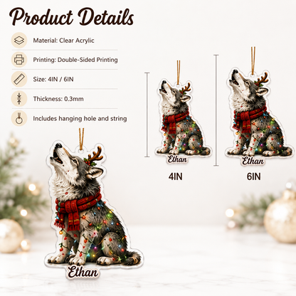 Christmas Animal Wolf