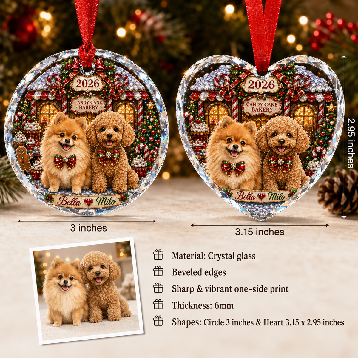 Custom Photo Multiple Dogs 7