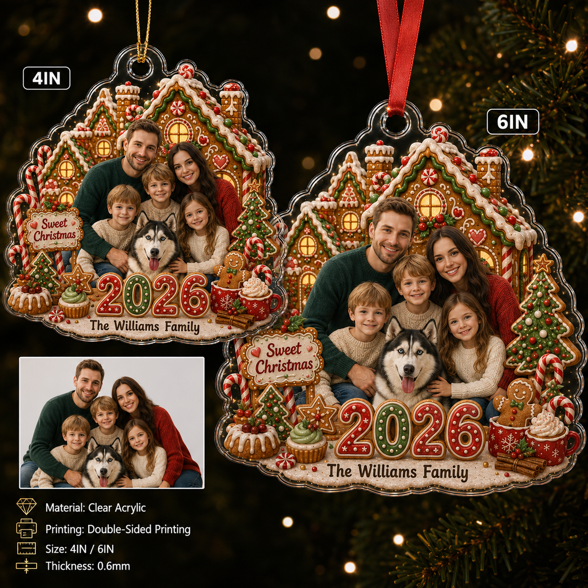 Family Memory Gingerbread Hou