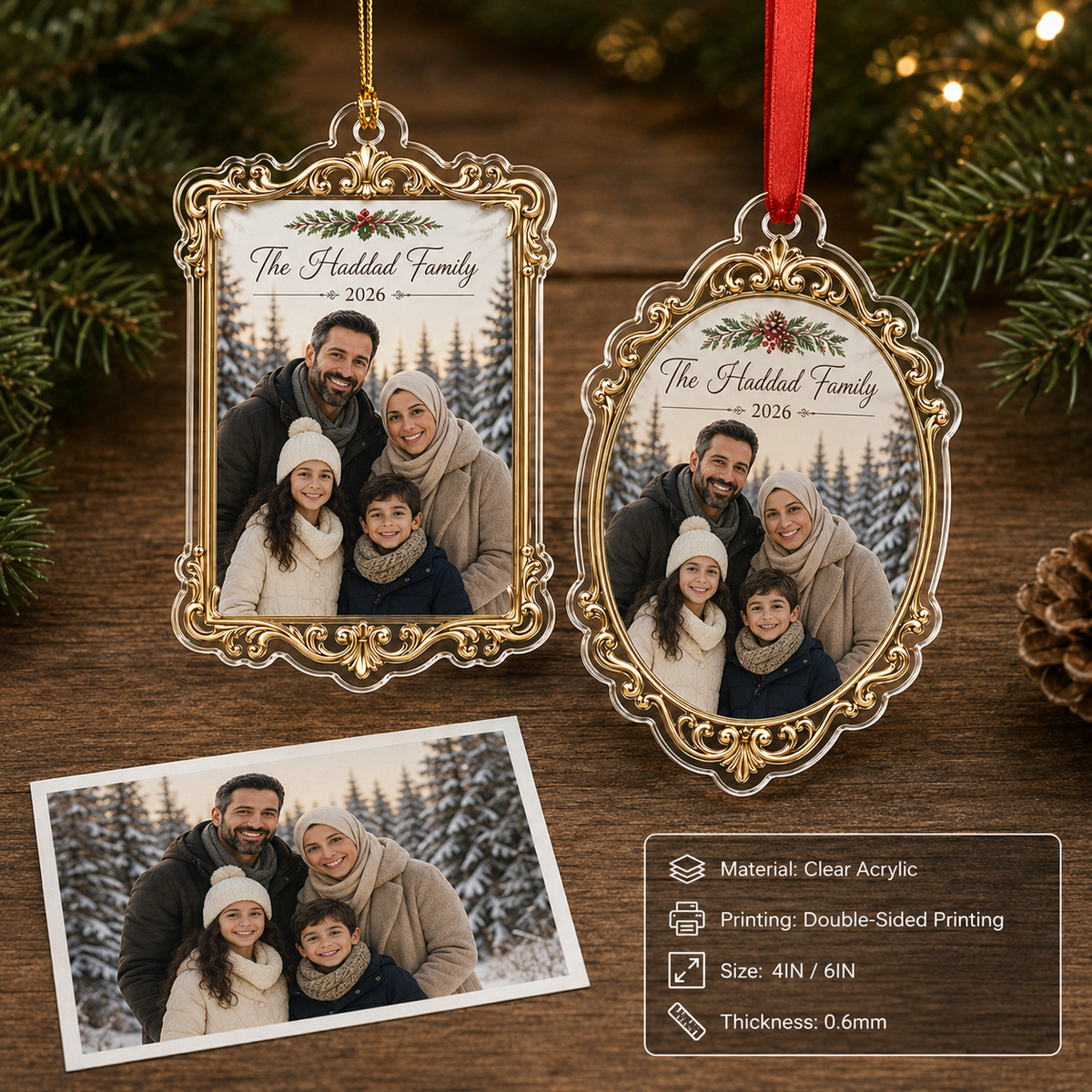 Family Photo Mirror