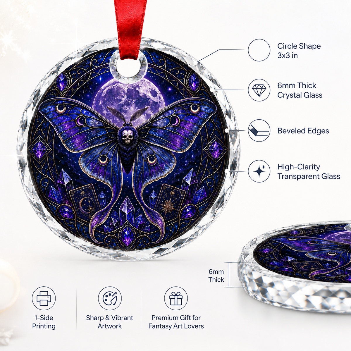 Glass Bright Mystic Sparkling 9