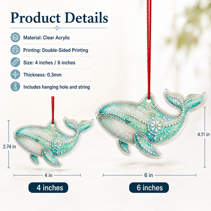 Summer Ocean Animals Whale