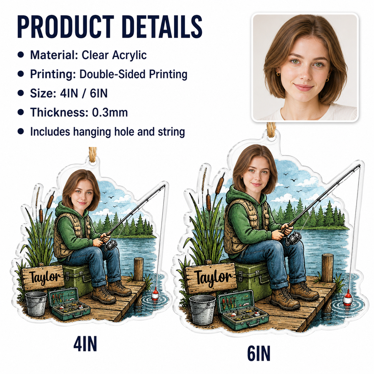 Custom Photo Hobbies - Fishing