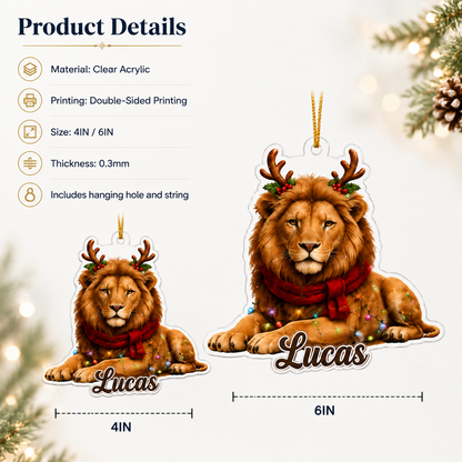 Christmas Animal Lion