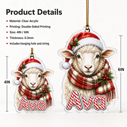 Christmas Farm Animal Sheep