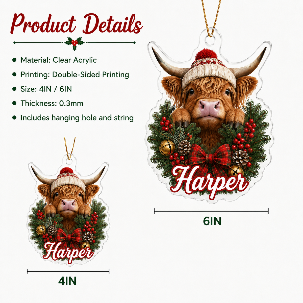 Highland Cow Style 1