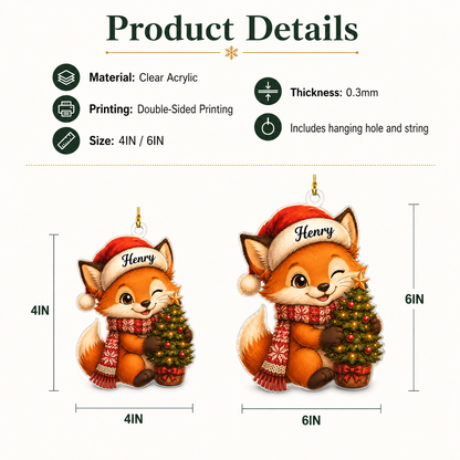 Animal Christmas Fox