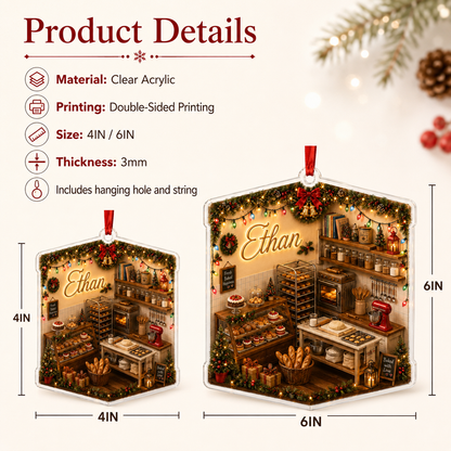 Personalized Kitchen Utensils Acrylic Kitchen Angle