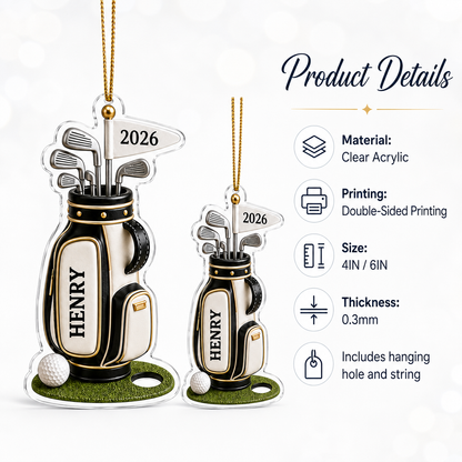 Golf Acrylic Style 5