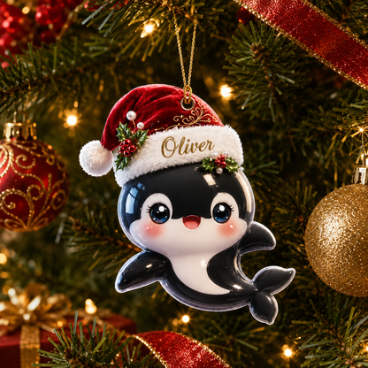 Animal With Santa Hat Orca