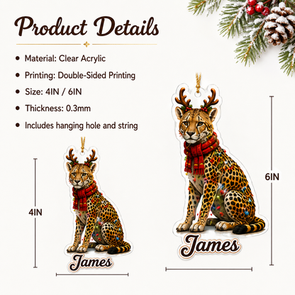 Christmas Animal Cheetah