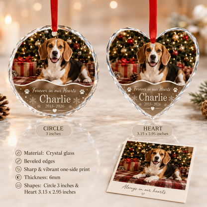 Custom Photo Dog Memorial Style 10