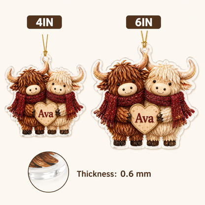 Highland Cow Couple