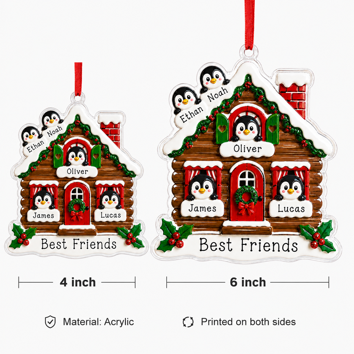 Christmas Animal House Penguin