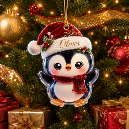 Animal With Santa Hat Penguin