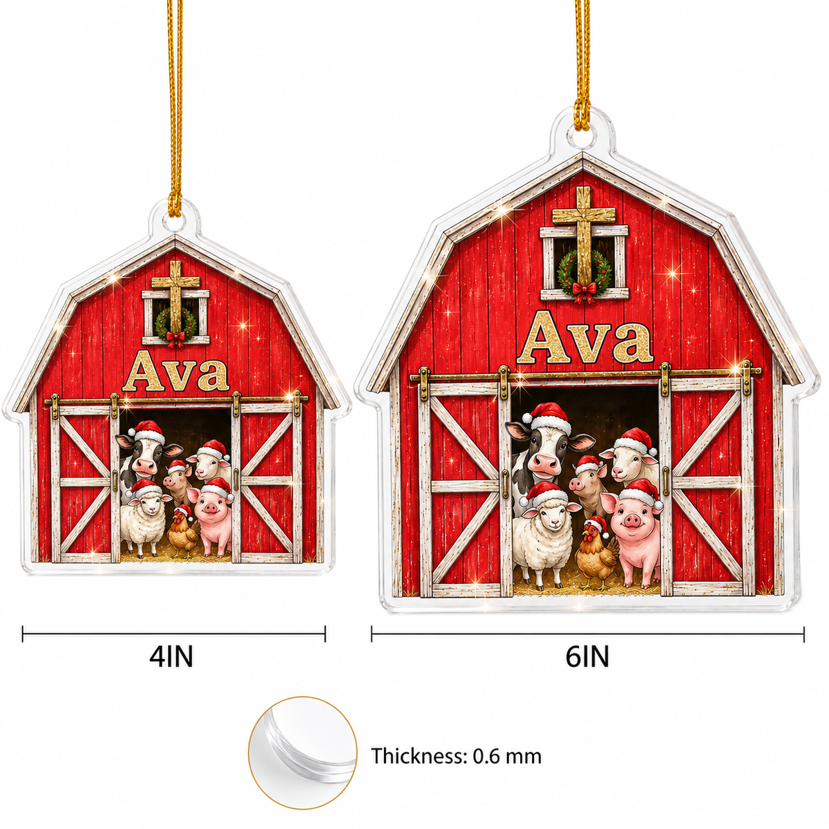 Farm Animals Barn