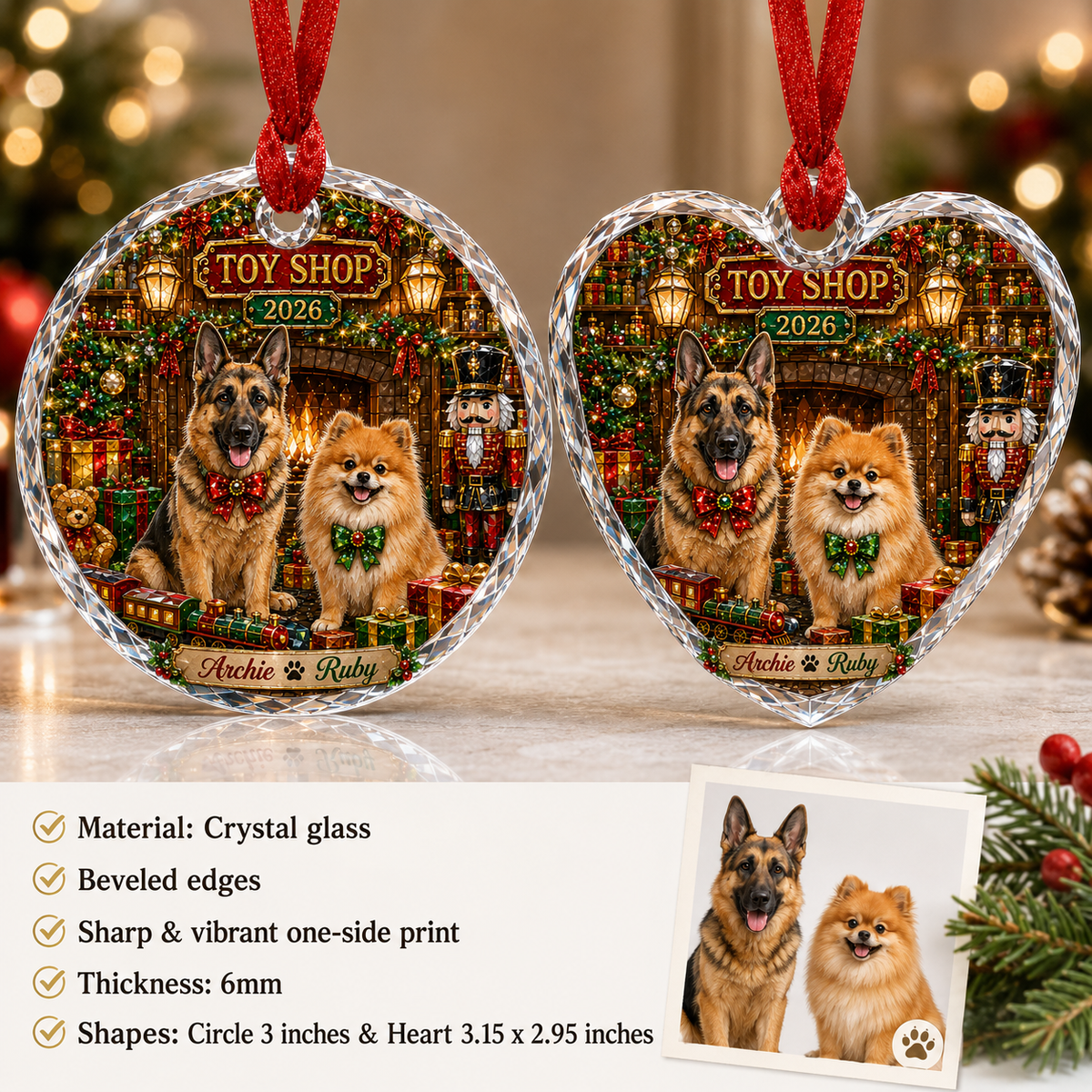 Custom Photo Multiple Dogs 2