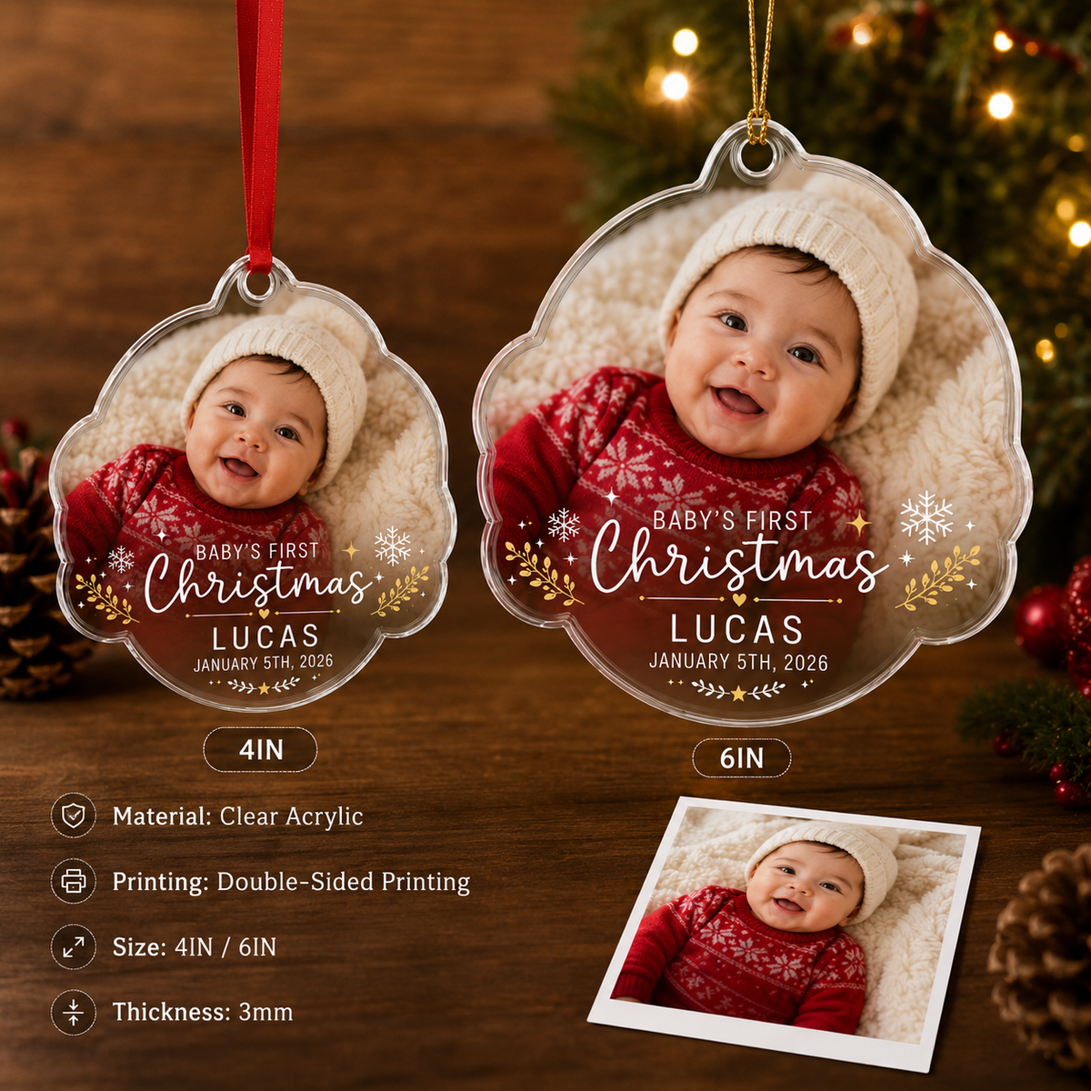 Baby Xmas Photo