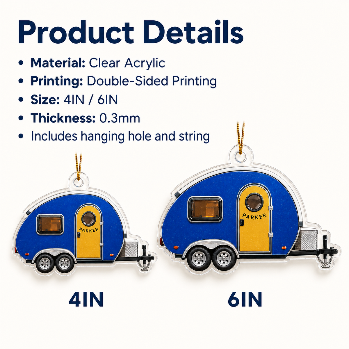 Camping Ornament Style 6