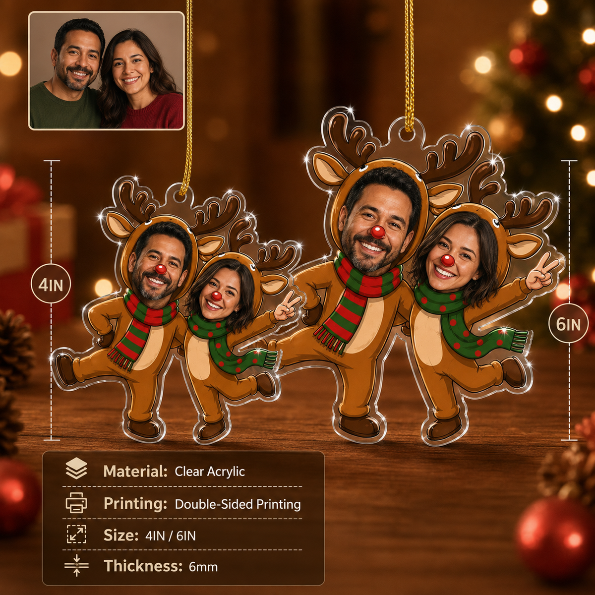 Custome Photo Couple Deer