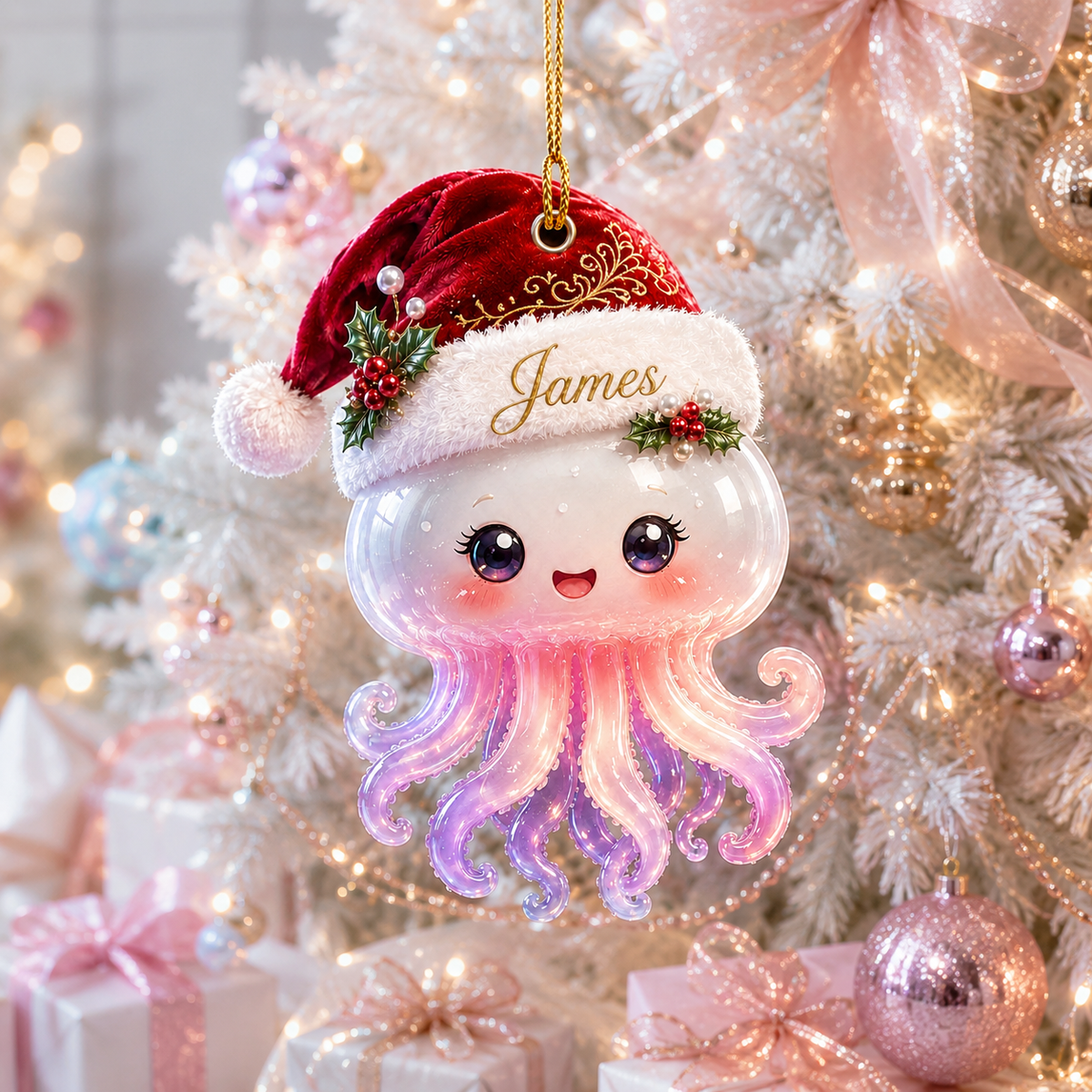 Animal With Santa Hat Jellyfish