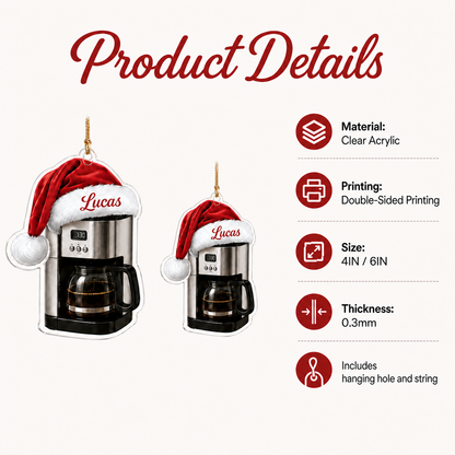 Coffee Equipment Ornament Acrylic Drip Coffee Maker TAM