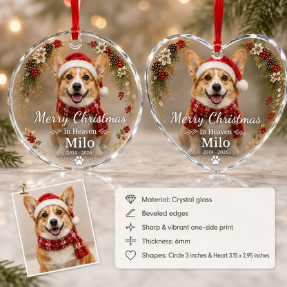 Custom Photo Dog Memorial Style 7