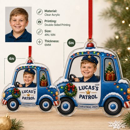Photo Kids Patrol Car