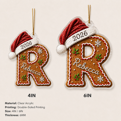 Custom Name Alphabet Acrylic R
