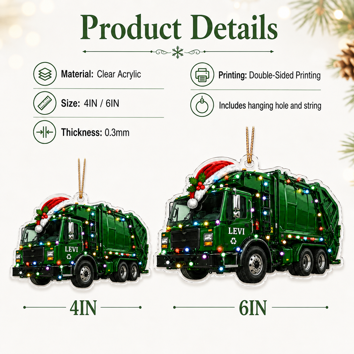 Transport Trash Truck