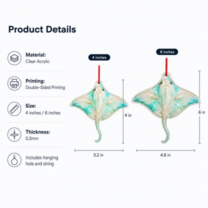 Summer Ocean Animals Stingray