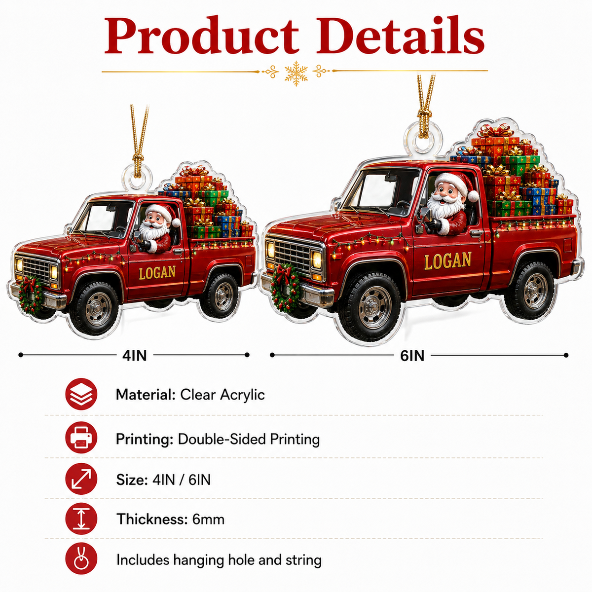 Santa Vehicle Monster Truck
