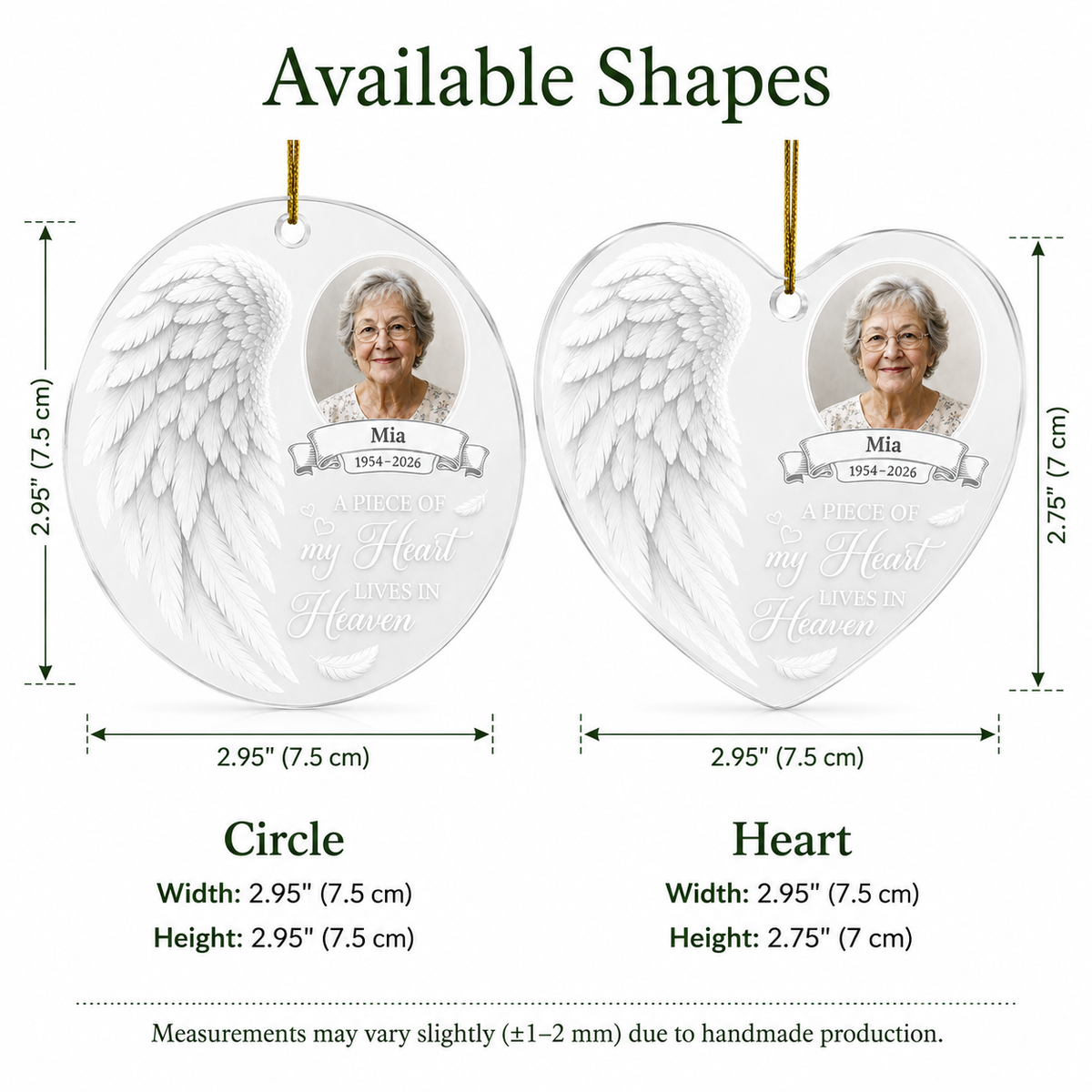 Custom Photo Angel Wing Photo