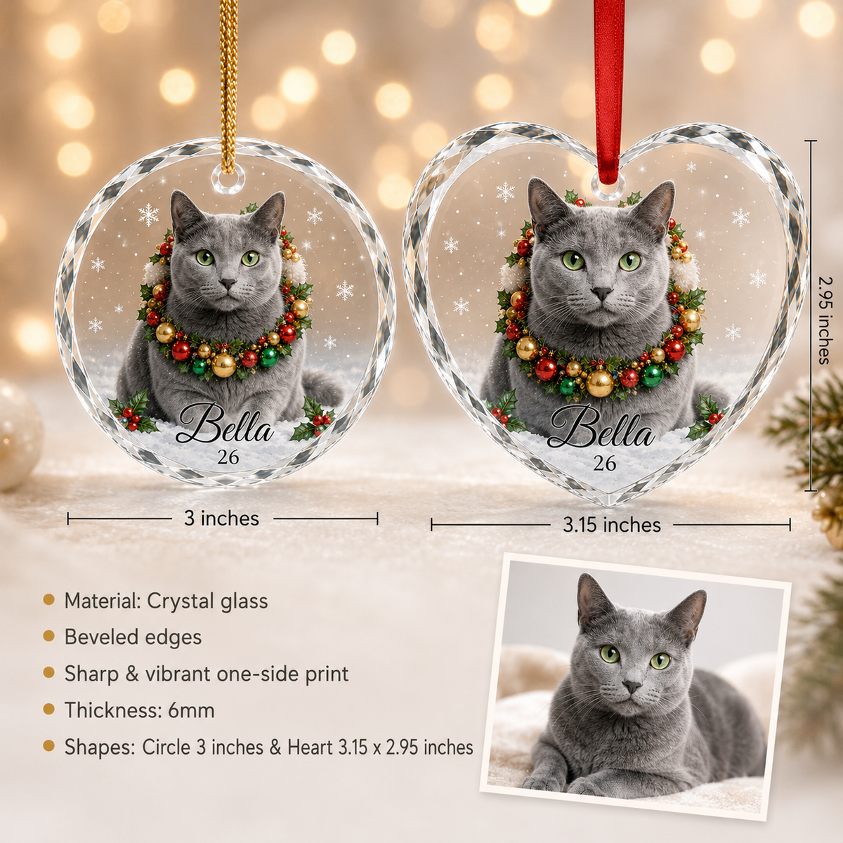 Custom Photo cat style 6