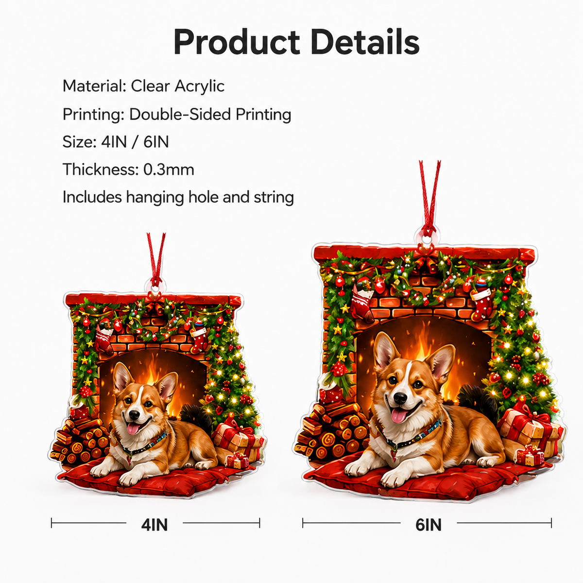 Dog Christmas Tree Corgi