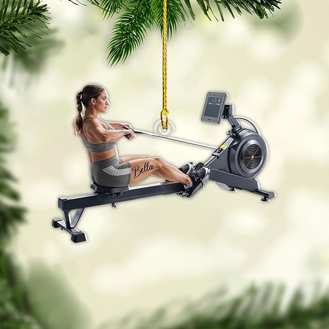 Personalized Pilates Acrylic Christmas Ornament - Instructors & Fitness Lovers LL41