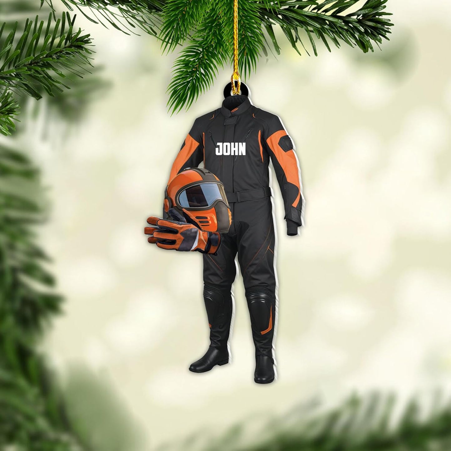 Custom Skydiving Christmas Ornament – Skydiver Xmas Decor O14