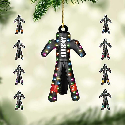 Personalized Boxing Gloves Christmas Ornament - Boxing Ornament Gift LL9
