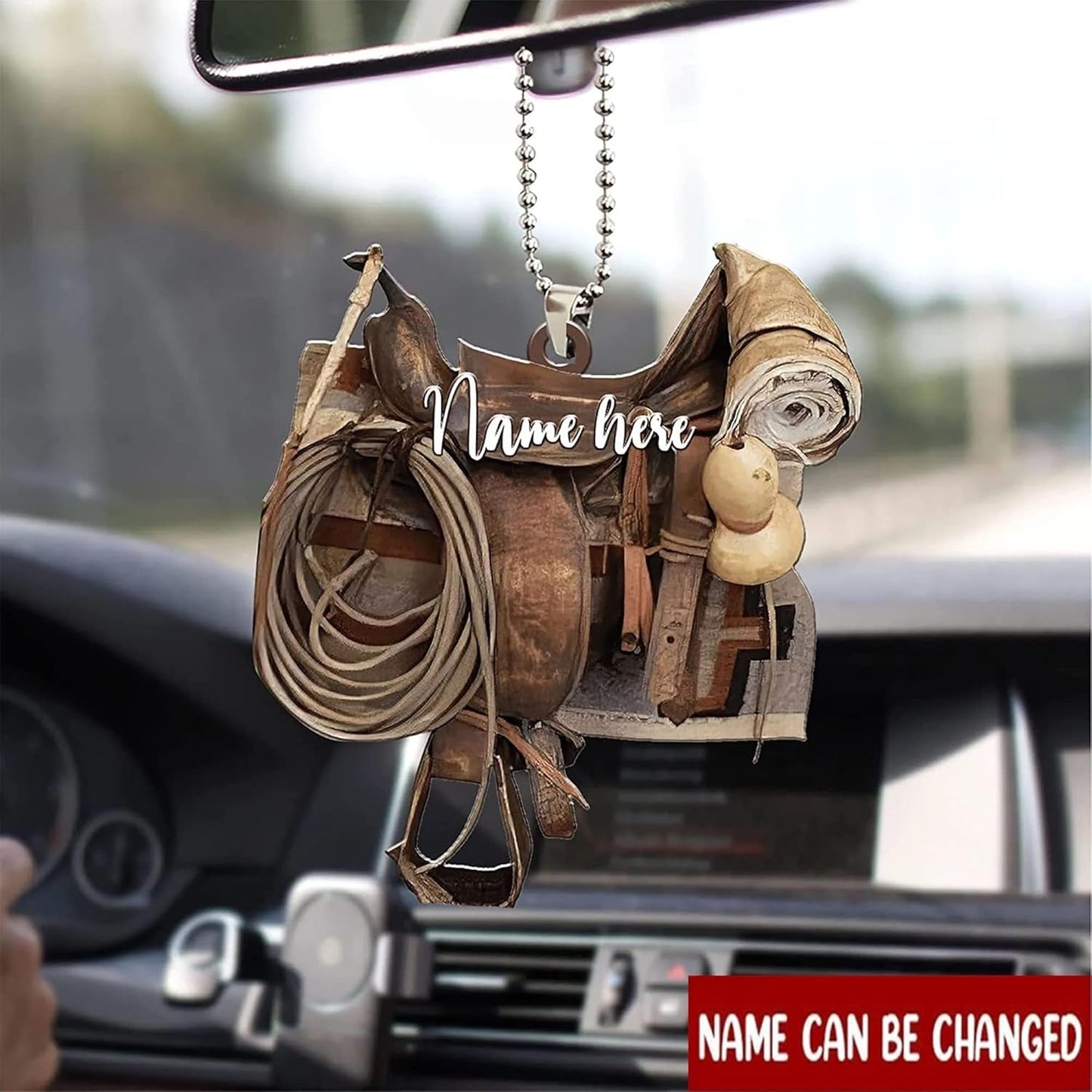 Custom Horse Riding Ornament | Personalized Equestrian Holiday Gift for Riders, Trainers & Horse Owners THH19