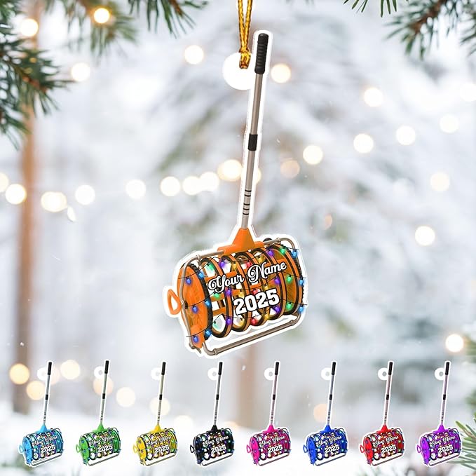 Personalized Tennis Christmas Ornament N09