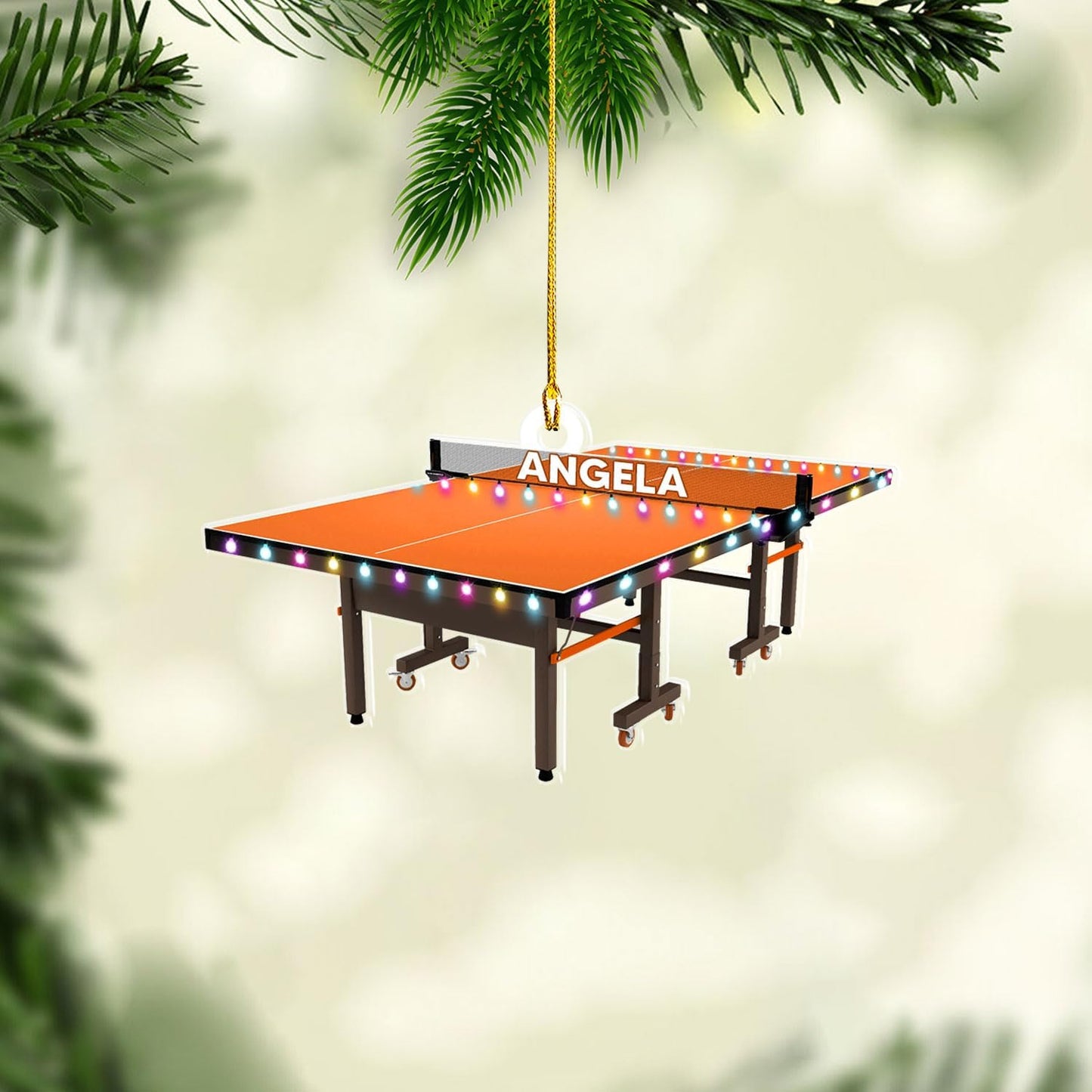 Custom Boxing Gloves Christmas Ornament - Personalized Boxing Ornament Gift LL21