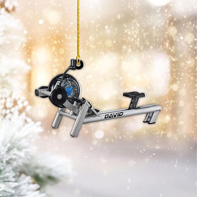 Personalized Pilates Acrylic Christmas Ornament - Instructors & Fitness Lovers LL45