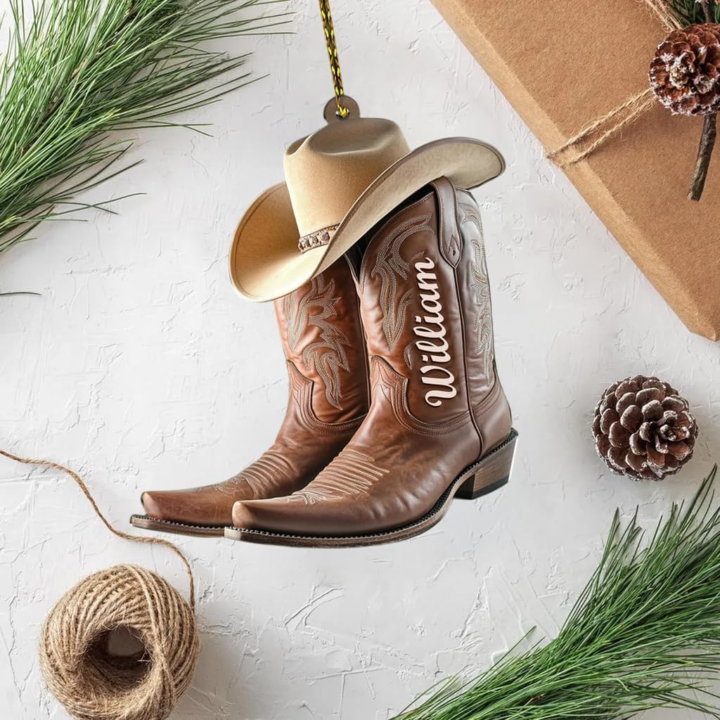 Custom Horse Riding Ornament | Personalized Equestrian Holiday Gift for Riders, Trainers & Horse Owners THH15