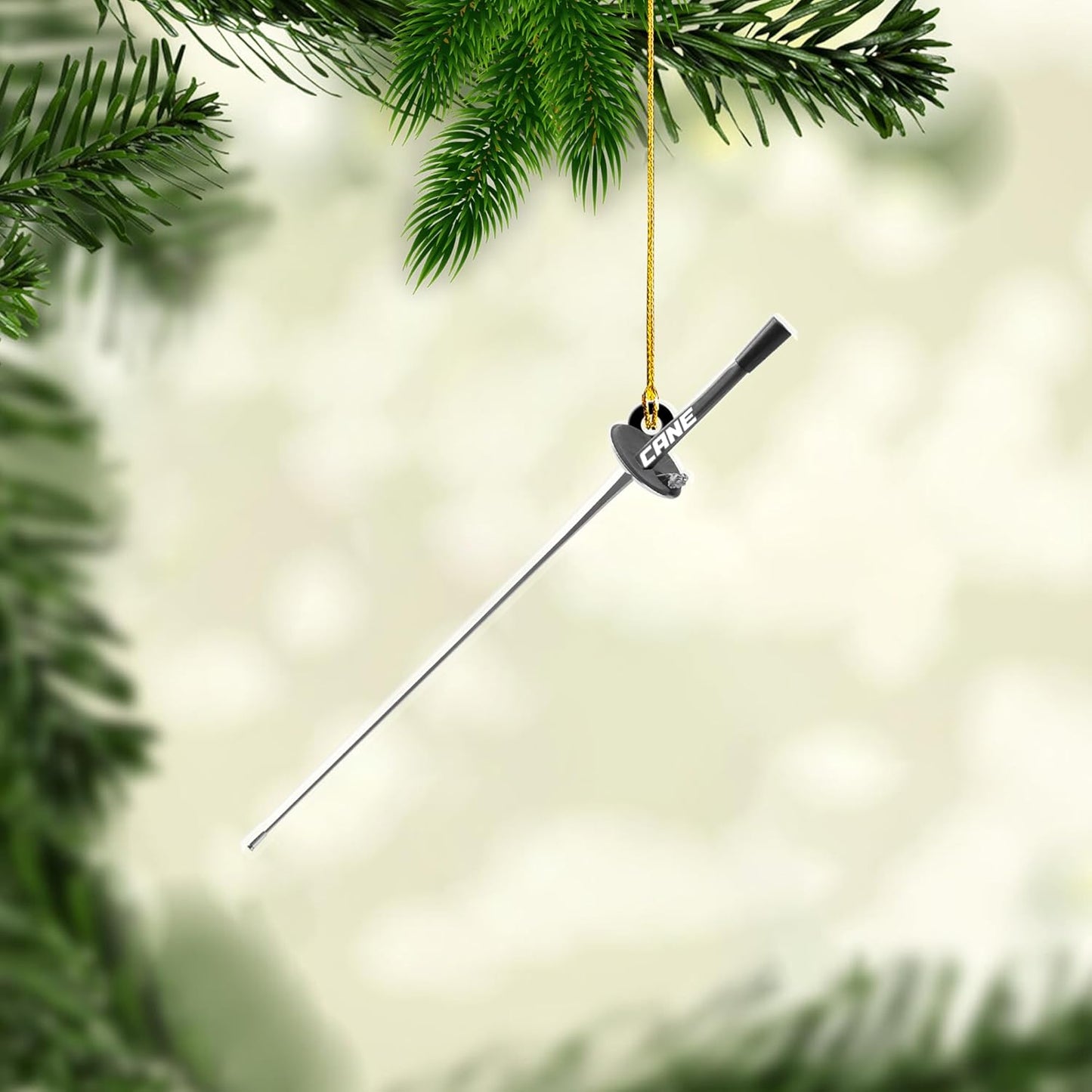 Personalized Fencing Christmas Ornament Christmas Tree Decor Gift for Fencer 2025 Fencing for Christmas Tree C10