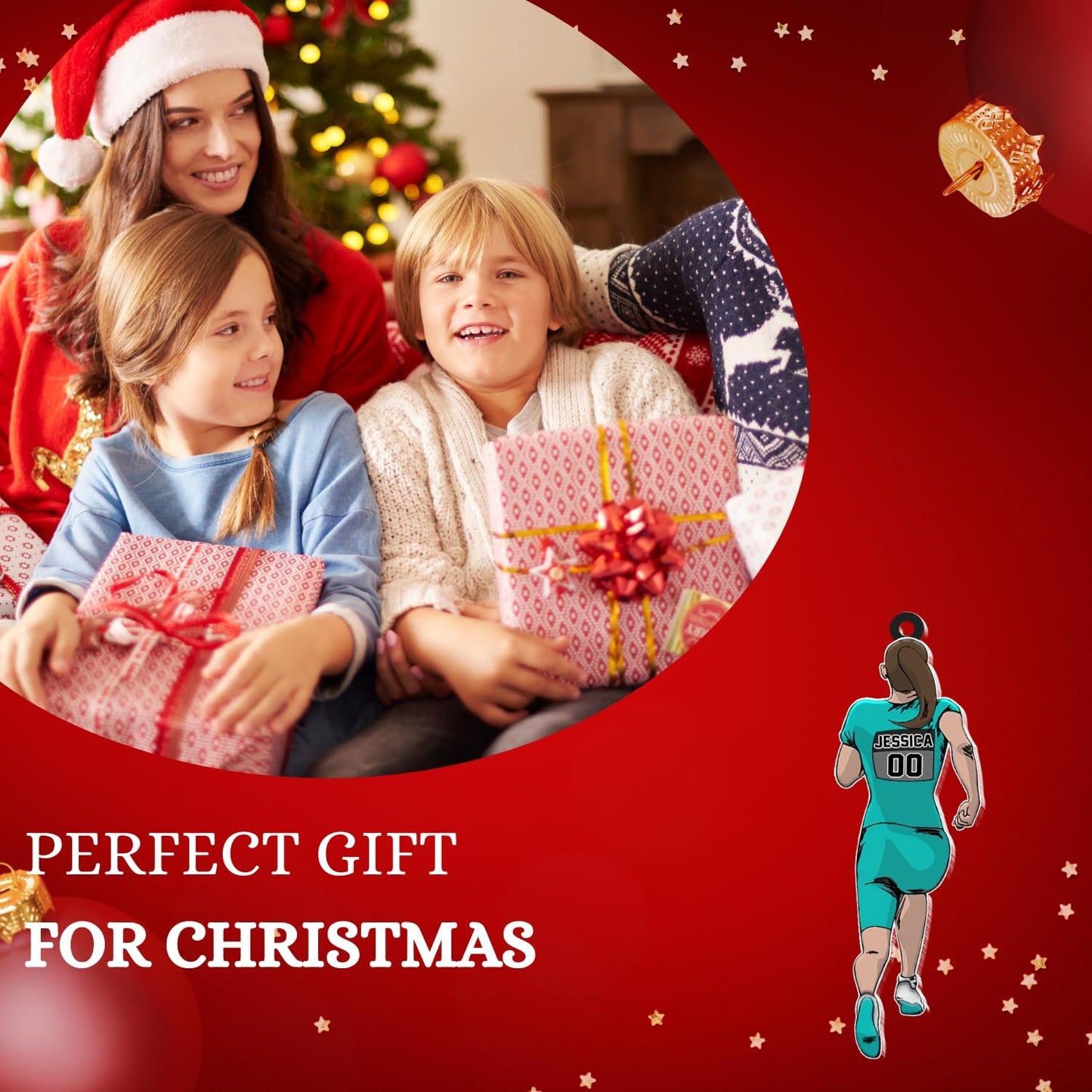 Personalized Marathon Finisher Ornament – Custom Name Acrylic Running Keepsake, Holiday Runner Gift TM24