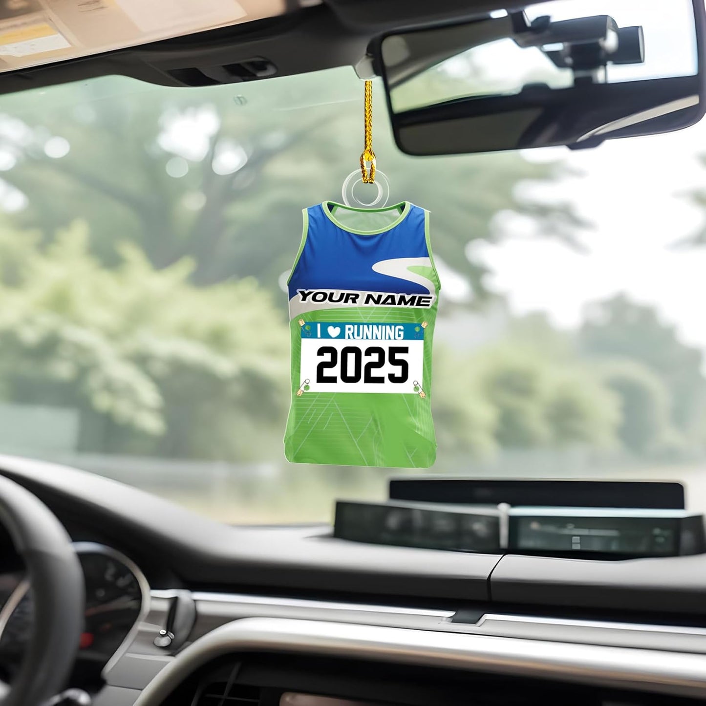 Personalized Marathon Finisher Ornament – Custom Name Acrylic Running Keepsake, Holiday Runner Gift TM8