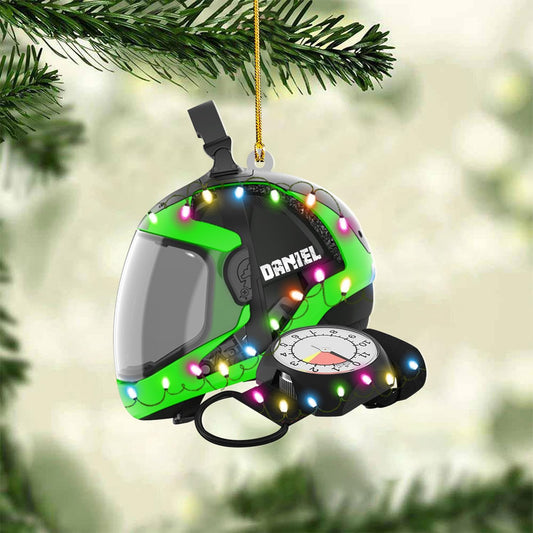 Custom Skydiving Christmas Ornament – Skydiver Xmas Decor O29