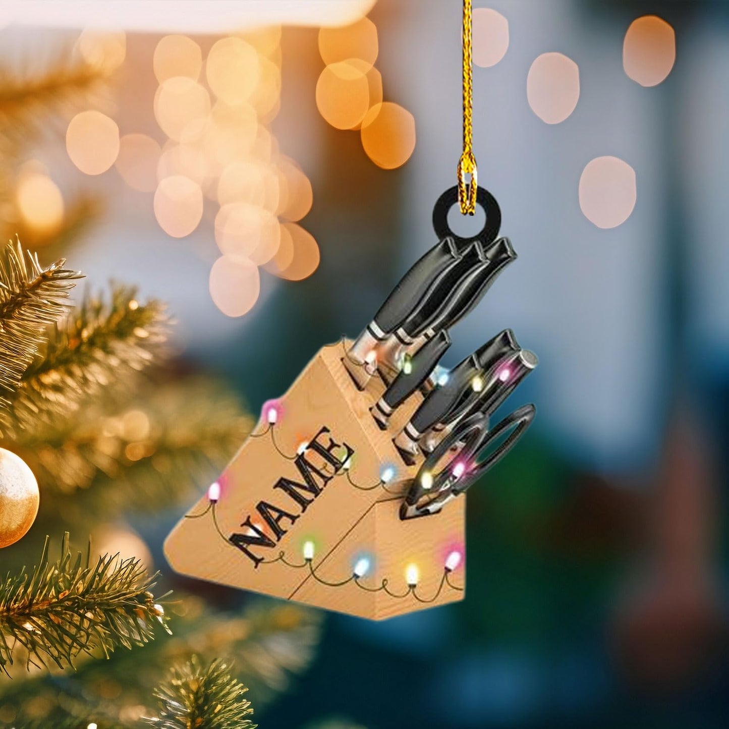 Personalized Chef Christmas Ornament 2025, Cooking Baking Christmas Ornaments, Chef Uniform Ornament, Custom Chef Hat Ornament for Christmas Tree Chef Gifts Food Ornaments Kitchen Ornament  N06