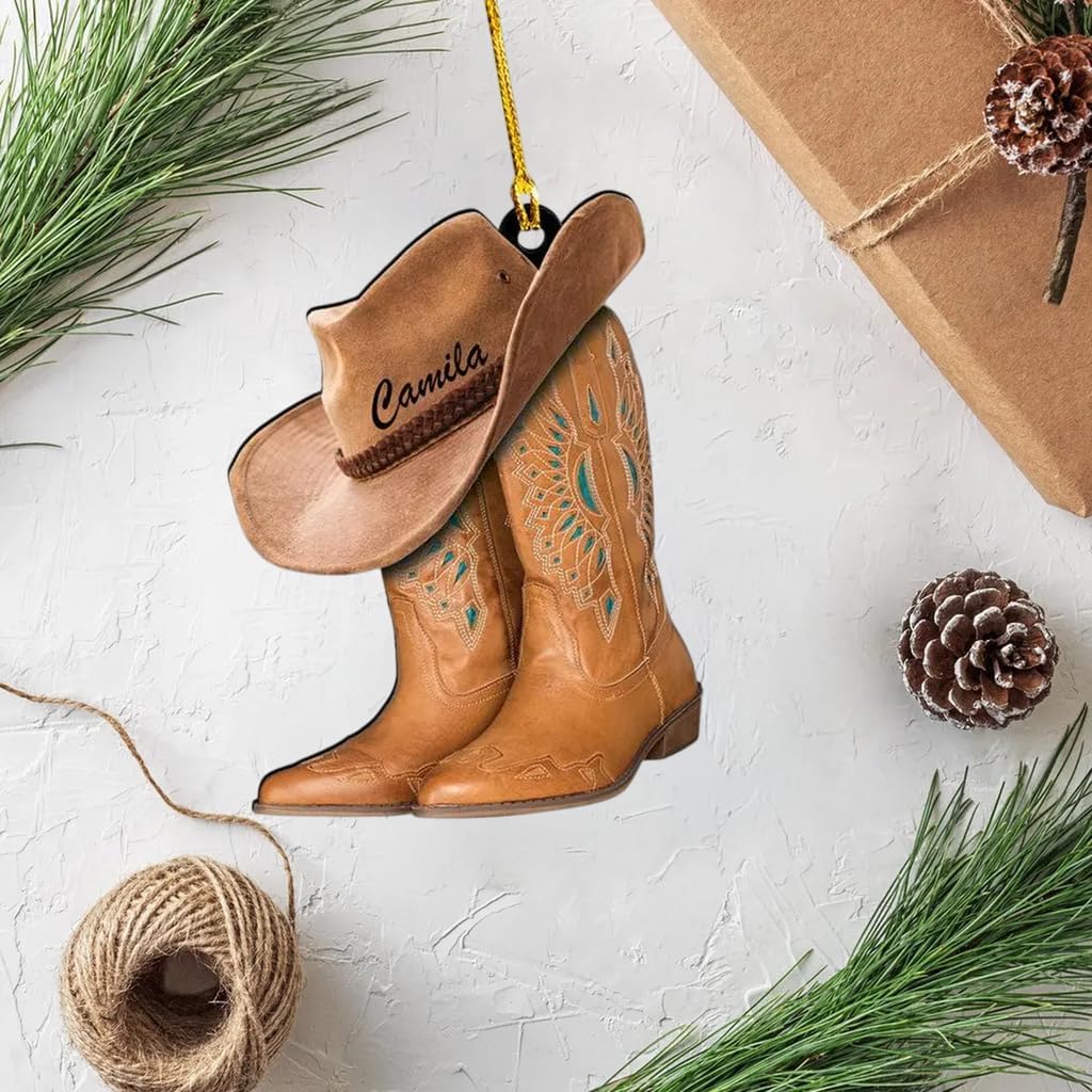 Custom Horse Riding Ornament | Personalized Equestrian Holiday Gift for Riders, Trainers & Horse Owners THH6